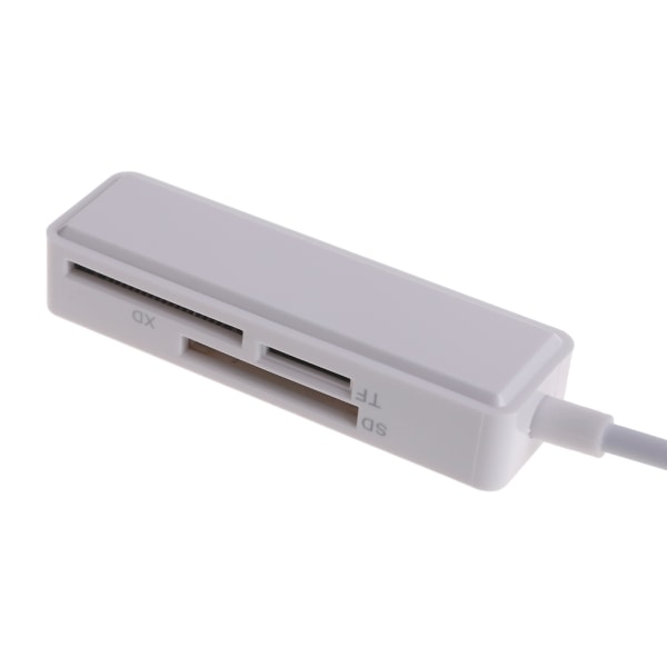 Minneskortläsare 3 i 1 kortläsare USB C kortläsare TFSD XD 3 i 1 kortläsare för bärbar dator surfplatta