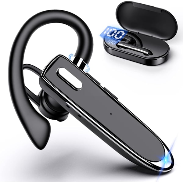 Bluetooth-headset med Mic HD Handsfree trådlöst