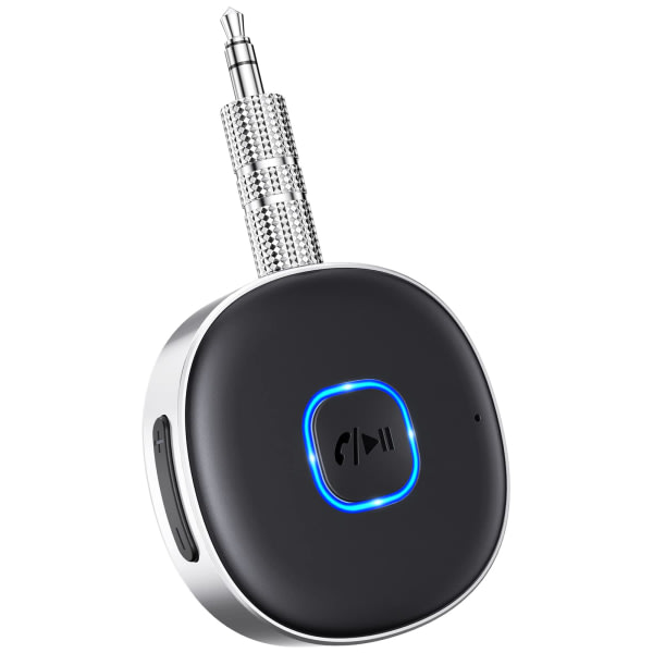 Bil Bluetooth AUX-adapter, Mini Bluetooth 5.0-mottagare