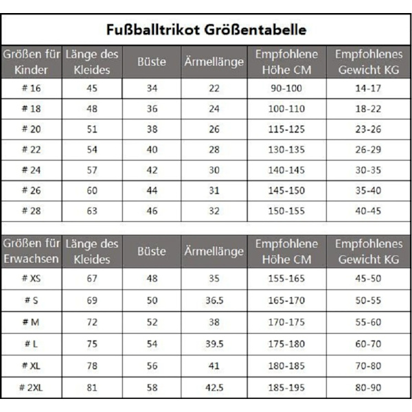 Röda Djävlar VM Hemtröja Vuxen Set M
