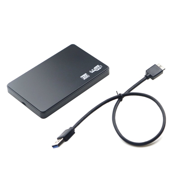 Seriell ATA USB 3.0 HDD-låda för 2,5-tums Sata USB -hårddisk för C