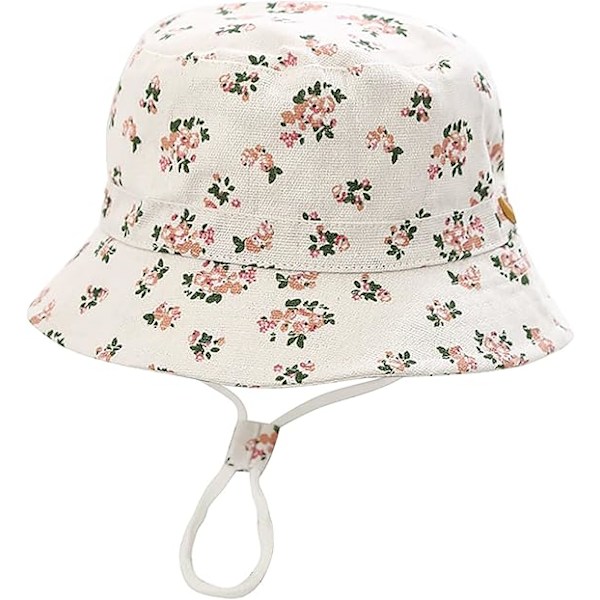 Dewenwils Unisex Bob Baby Kid Solhatt Fisherman Hat Flicka Pojke