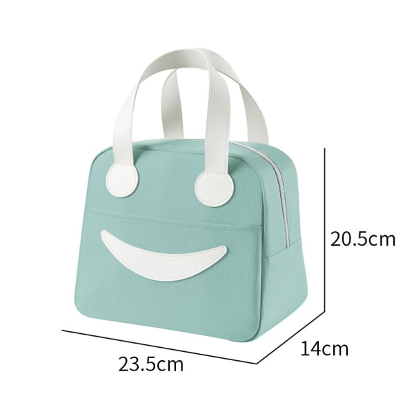 Söt förvarings-/picknickväska utomhus (mint) grön