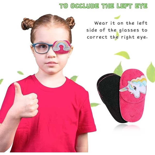 Barnögonlapp 2-pack, Vänster Ögonplåster För Ortopti left eye