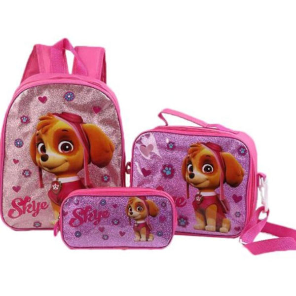 Paw Patrol Ryggsäck Skolväska 3-pack Födelsedagspresent