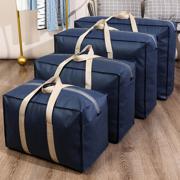 Förvaringsboxar för Kvinnor Tillbehör Handväska Kuber Bärbara Flyttväskor M: 22.83x9.84x15.75" Navy Blue