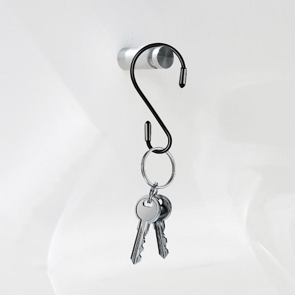 12-pack S-hooks for kitchen utensils