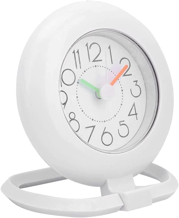 Liten vattentät duschtimer, digital väckarklocka