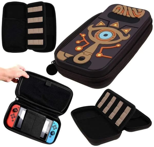 Switch Zeld Fodral Kompatibelt med Nintendo Switch jungle green