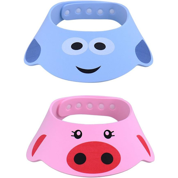 Baby duschmössa, 2-pack justerbart barnskydd