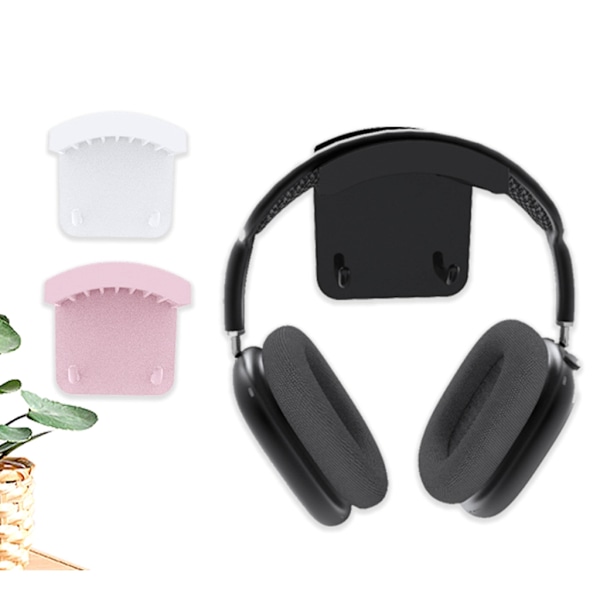 Öronsnäcka Krok Stick-On Hörlurshängare Väggfäste Under Skrivbordet Headset Krokhängare