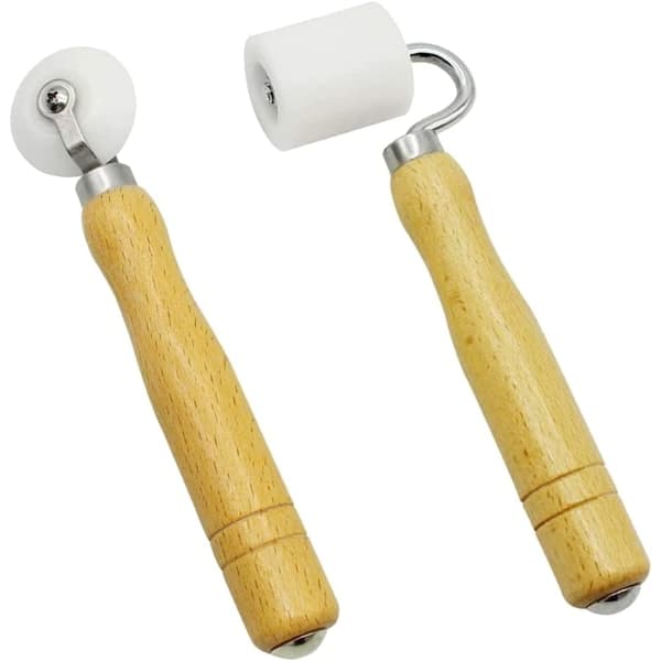 2 st Tapetvalsar Platt Tryckvals Handverktyg