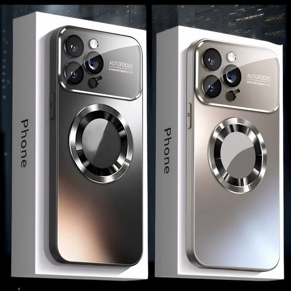 För iPhone 17/iPhone 17 Pro/iPhone 17 Promax Stort Fönster Exponerat Magnetiskt Telefonfodral iPhone 17 Pro