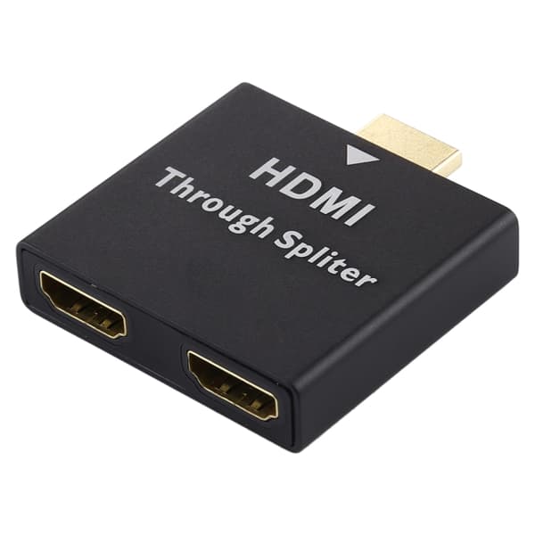 HDMI-splitter med 1 ingång och 2 utgångar för samtidig bildvisning