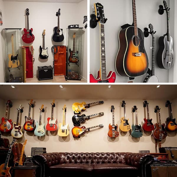Gitarrväggfäste Gitarrväggfäste Gitarrtillbehör Gitarrfäste Gitarr Väggfäste Ukulele Väggfäste