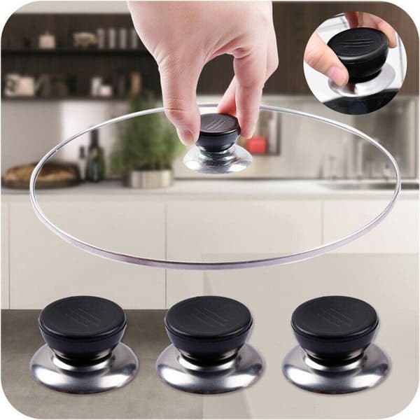 3/5 st Kökslock Handtag Ersättning Knopp för Glasburk