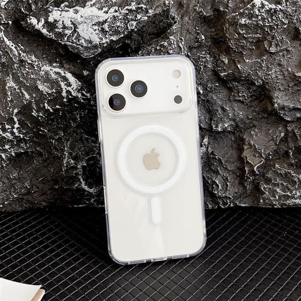 Akryl Magnetiskt Telefonfodral Transparent, Enkelt, Ultratunt för iPhone 17/iPhone 17 Pro/iPhone 17 Promax iPhone 17
