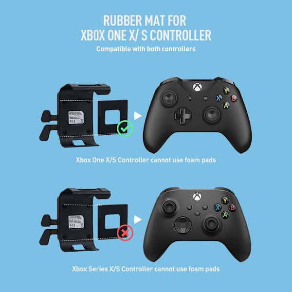 Xbox Series X/S-handtag med utökade knappar på baksidan. Xbox X/S-handtag med extra funktionsknappar