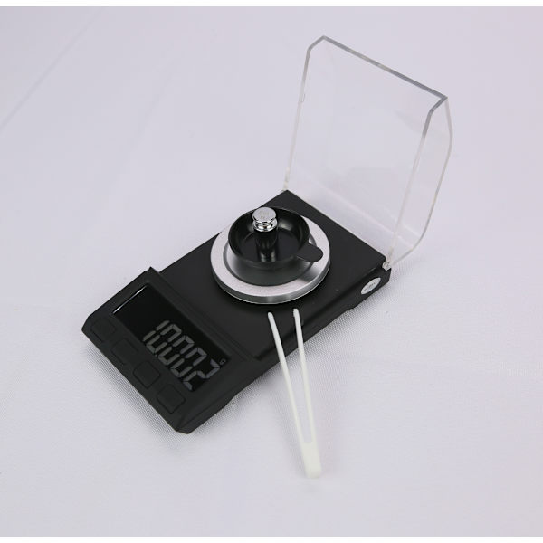 Mini-digitalvåg med hög precision 10 g/0,001 g
