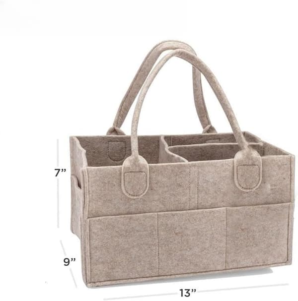 Diaper Storage Basket, Portable Storage Basket, Suitable for Changing Tables and Car Wash Baskets