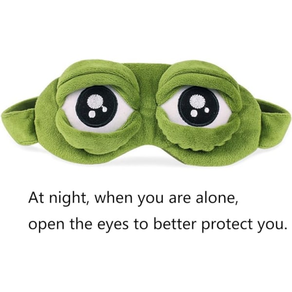 Sleeping Eye Mask Frog Eye Mask Rolig 3D sovmask present