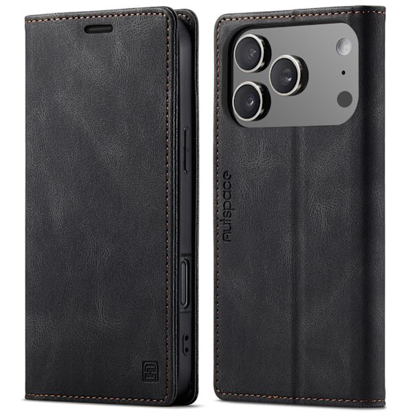 Flip Läderfodral för iPhone 17/iPhone 17 Pro/iPhone 17 Promax iPhone 17