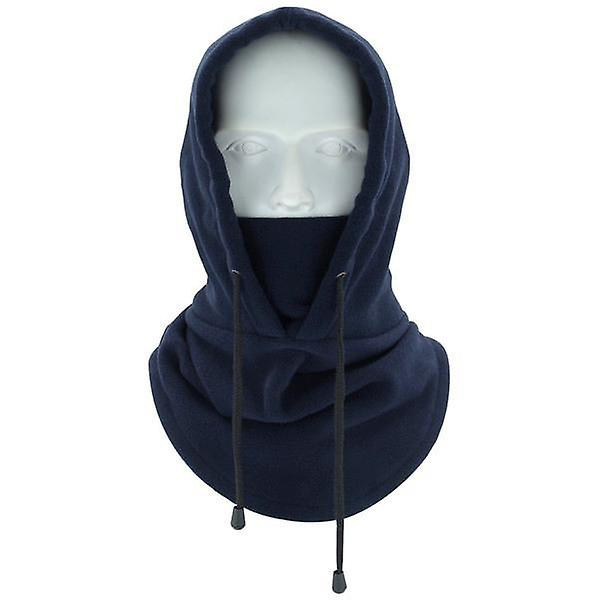 Vinter Varm Ansiktsmask Huva Vindtät Mössa Utomhus Halsduk Tjock Huva Varm Mössa Green