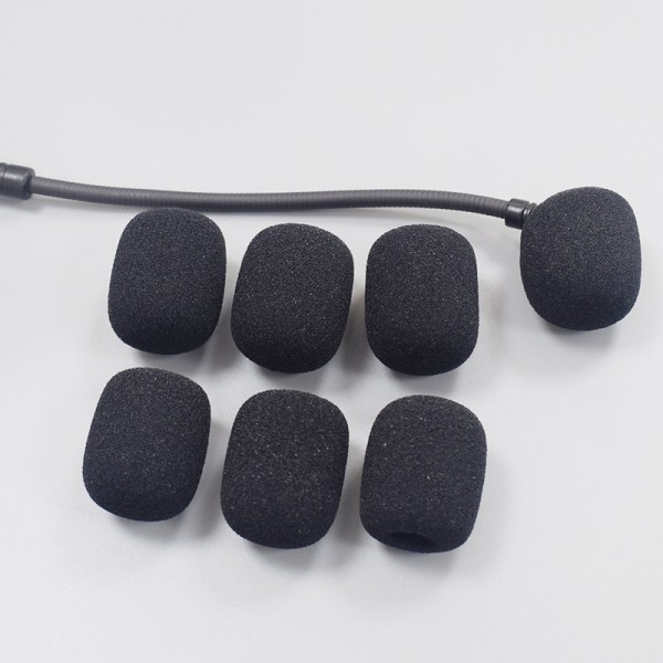 6-pack mini skummikrofon vindruta, mikrofonskydd