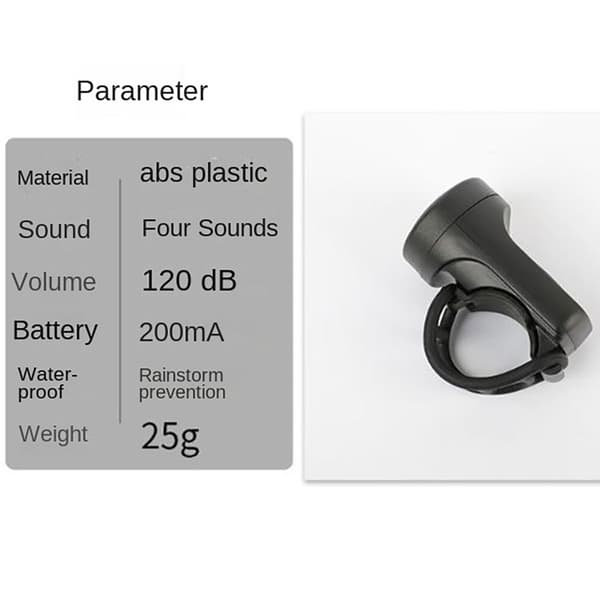 Effektiv Slitstark Cykelsignal 120dB