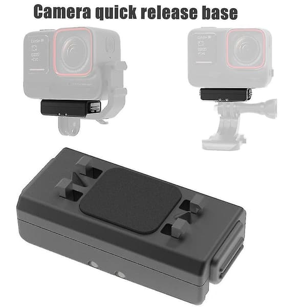 För Insta360 Ace Pro /Ace Magnetisk Snabbfäste Bas Metall Kamera Adapter