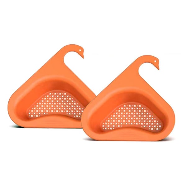 Sköljlåda Sköljskål Durkslag för Diskho 2-Pack orange