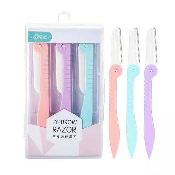 Ögonbrynskniv - Skäggkniv 3-pack