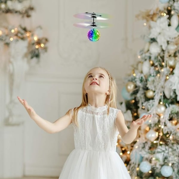 Flygande Leksaksboll Infraröd Induktion RC Flygande Leksak Inbyggd LED