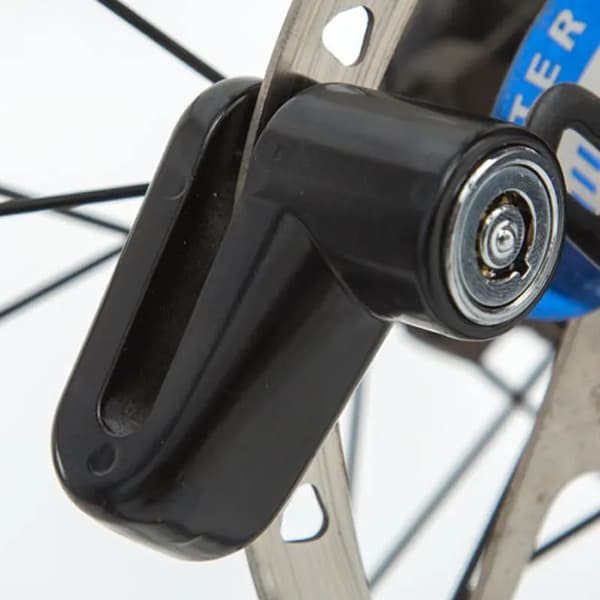 Motorcykel Hjulskivbromslås Anti-Stöld Säkerhetslås Blue