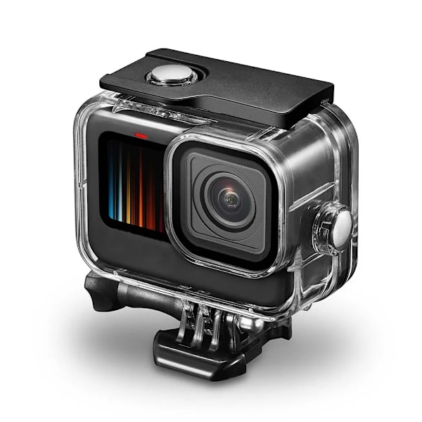 GoPro 13/12/11/10/9 Vattentätt Hus för Dykning 60M Skyddande Fodral