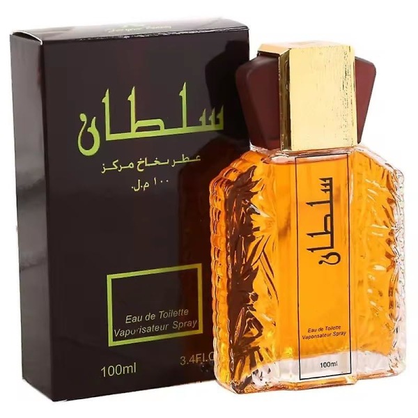 100 ml Eau de Parfum Dubai Parfym för Män Elegant Långvarig Doft Eau de Toilette Spray Långvarig Doft Black 1 Pcs