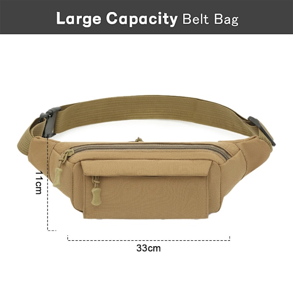 Oxford Herr Fanny Pack - Crossbody Bag Herrar Utomhus Löpning Personlig Fanny Pack