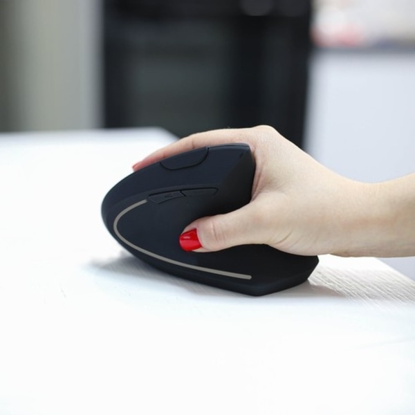 Ergonomisk Vertikal Datamus - Trådløs 120