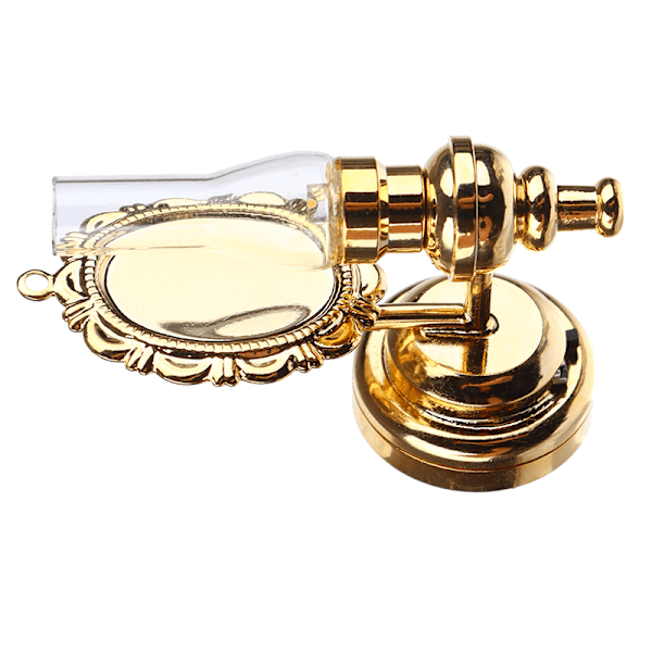 Dukkehus Mini Vegglampe LED Lampe Vegglampe Skrivebordslampe