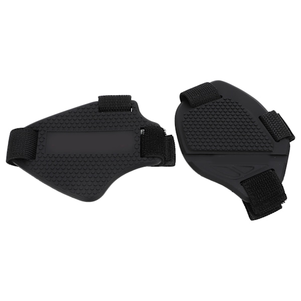 2 stk Motorsykkel Girsko Beskyttelse PVC Sklisikker Beskyttelse for Motorsykkelsko for Veikjøring 0.1