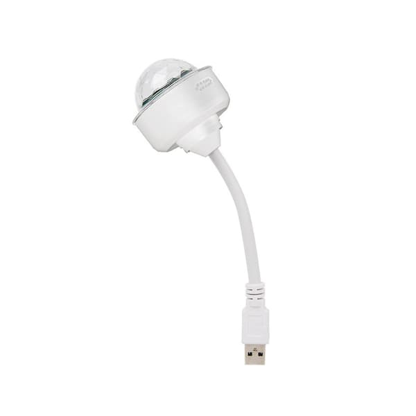Usb Disco-ljus, Plug In Disco Ball Light,disco Ball Light [db] White