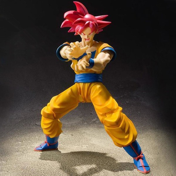 Dragon Ball filmversion Son Goku Doll Toy Super Saiyan Model B