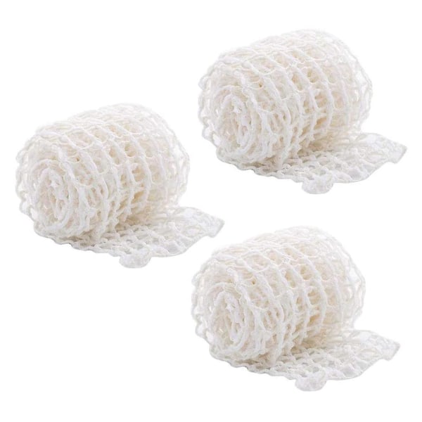 5m Köttnät Rulle Skinka Strumpbyxa Kryddad Fläskaxel Nätpåse Slaktare Elastisk db 4-tier