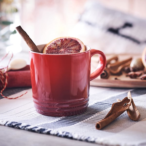 Sval färgad keramisk vattenkopp, mugg, mjölkkopp, kaffekopp, högt estetiskt värde, stor kapacitet tekopp. red