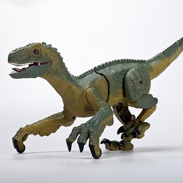 Fjärrkontroll Dinosaur Leksak Simulering Walking Dinosaur Robot för barn
