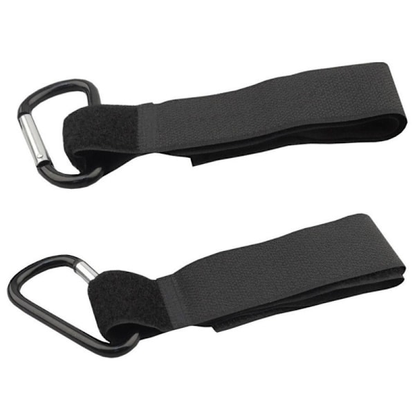 Lastenvaunukoukut 2 kpl Black Svart