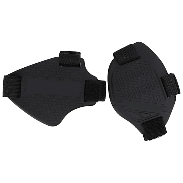 2 stk Motorsykkel Girsko Beskyttelse PVC Sklisikker Beskyttelse for Motorsykkelsko for Veikjøring 0.1