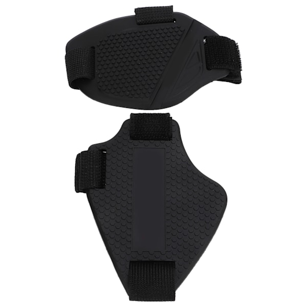 2 stk Motorsykkel Girsko Beskyttelse PVC Sklisikker Beskyttelse for Motorsykkelsko for Veikjøring 0.1