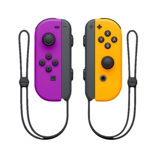 Wireless-Controller kompatibel med Switch Joy-con (l / r) Paar Purple orange