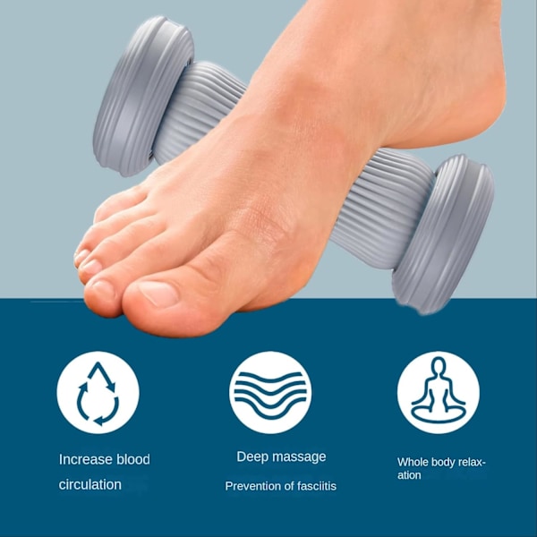 Magisk rullmassageapparat för händer, ben och fötter - Förbättra plattfotsträning Acupoint Relaxation Foot Arch Meridian Clearer（Rosa） Pink